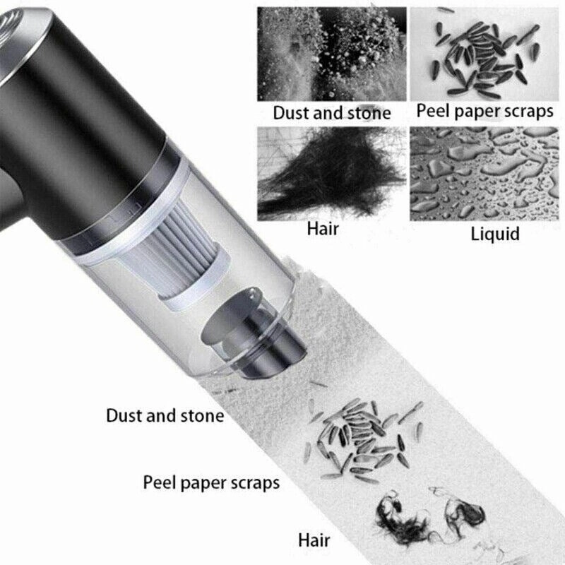 120W Cordless Handheld Vacuum Cleaner Rechargeable Wet Dry