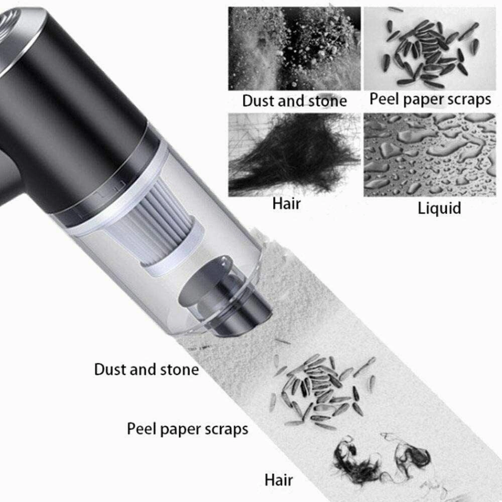 120W Mini Car Handheld Vacuum Cleaner Portable