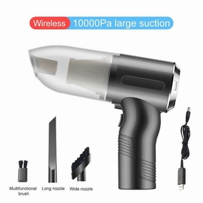 120W Rechargeable Mini Car Vacuum USB Cordless