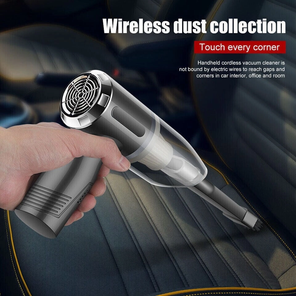 120W Rechargeable Mini Car Vacuum USB Cordless