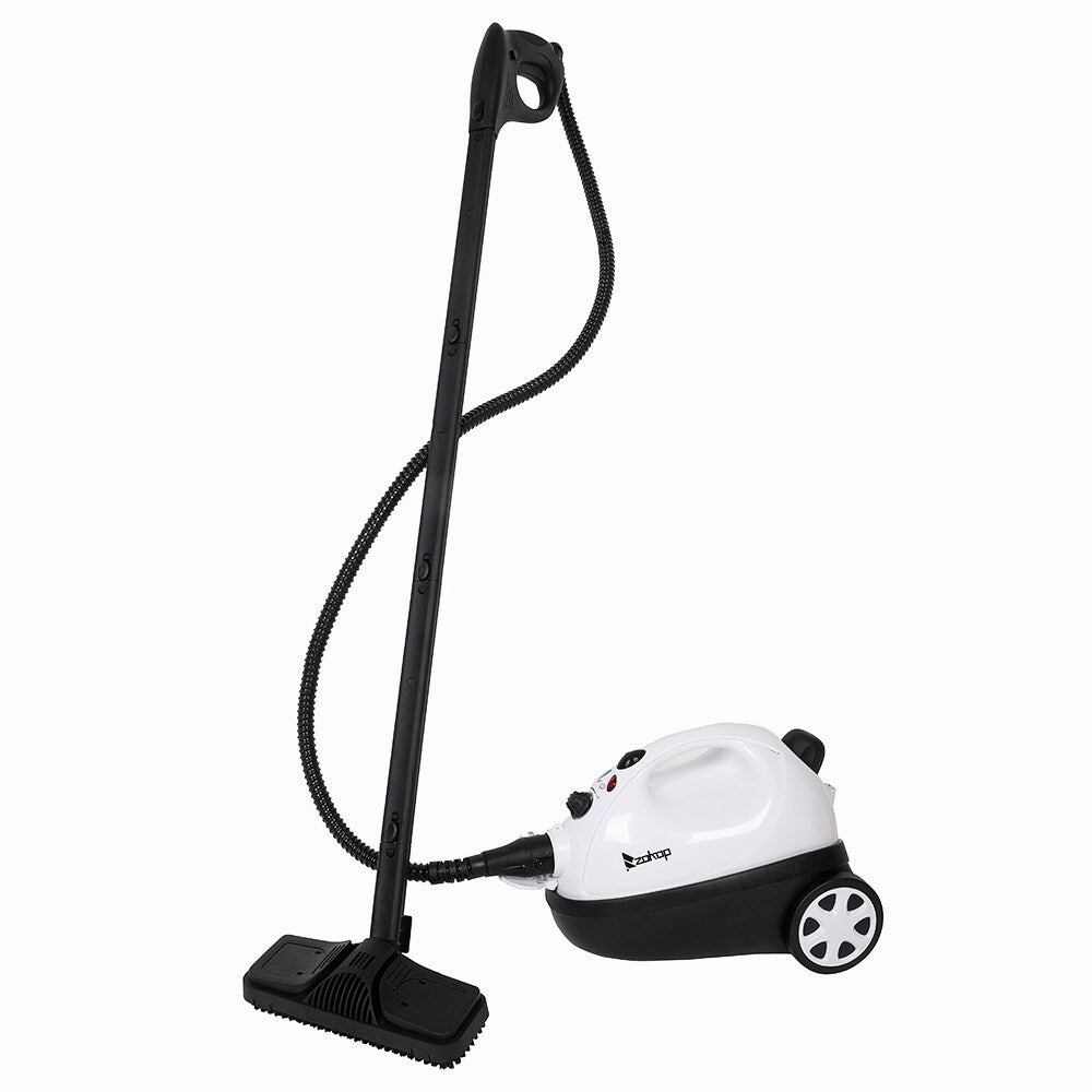 1500W Multipurpose Steam Cleaner with 19 Accessories. Household Steamer for Carpet. Floors. Windows and Cars