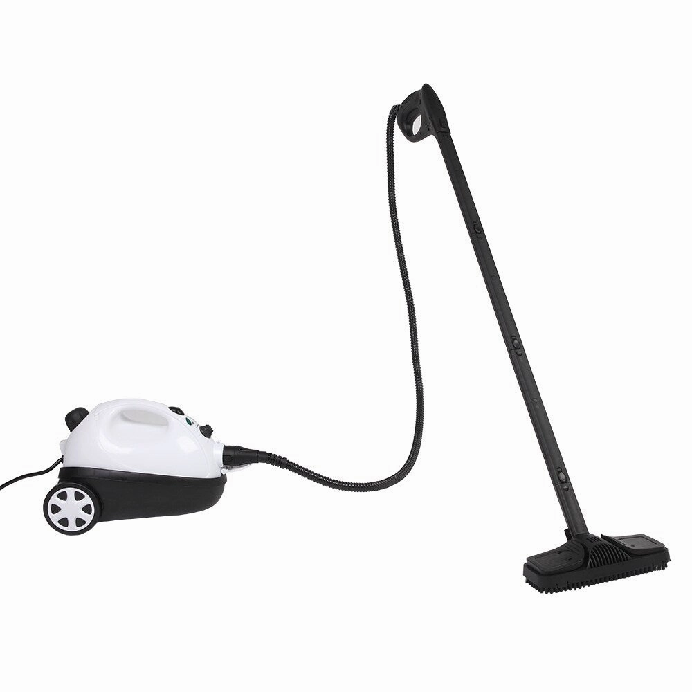 1500W Multipurpose Steam Cleaner with 19 Accessories. Household Steamer for Carpet. Floors. Windows and Cars