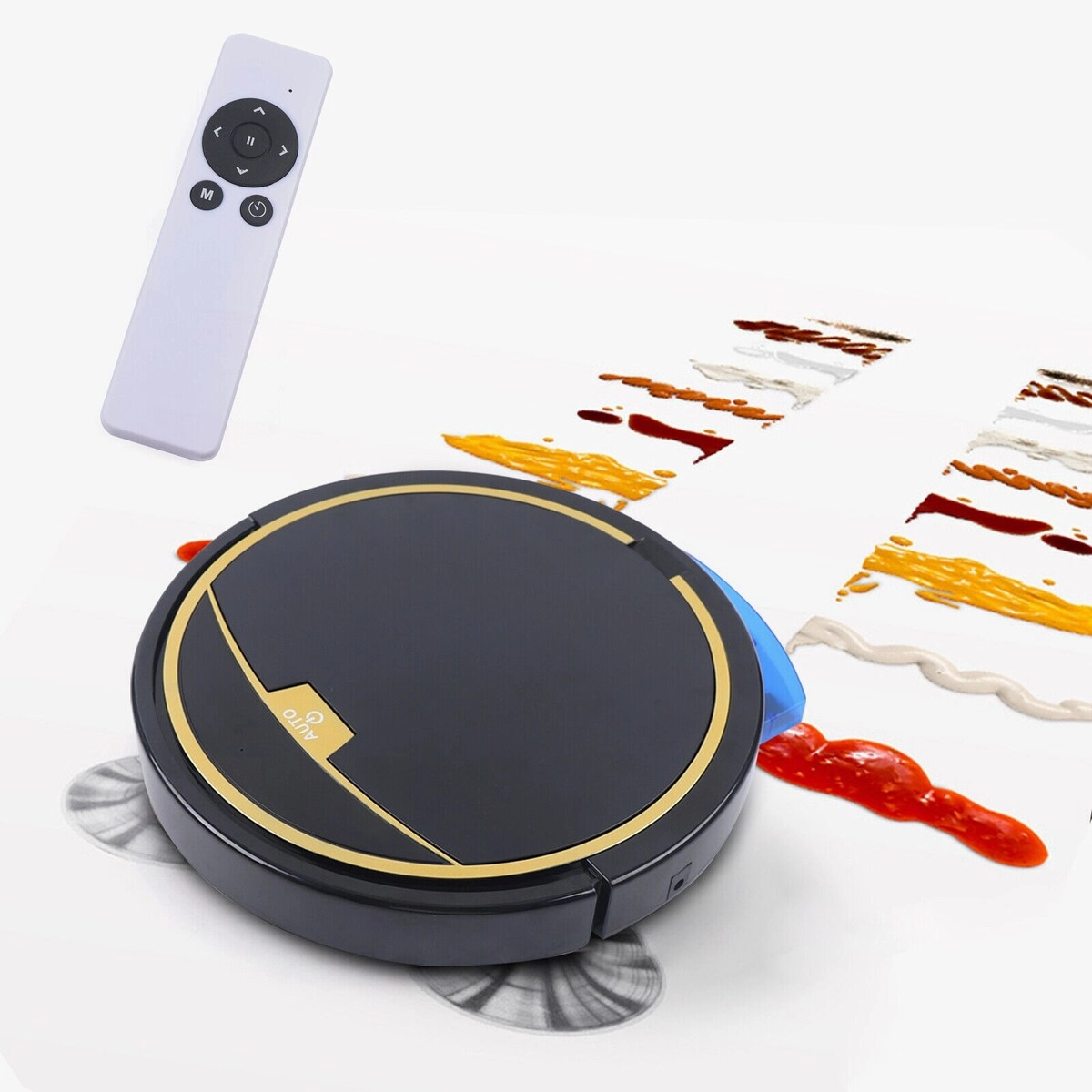 2800Pa Robot Vacuum Cleaner - Auto Clean Carpet Mop