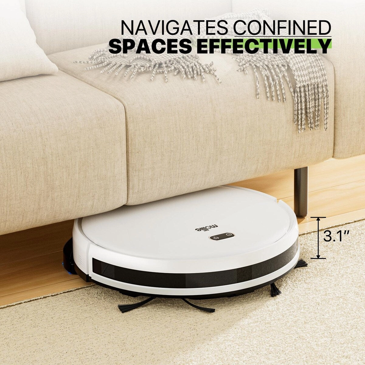 2800Pa WiFi Robot Vacuum and Mop Automatic Sweeper