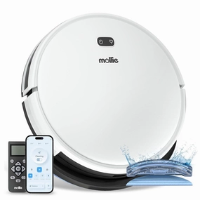 2800Pa WiFi Robot Vacuum/Mop Combo. Self-Charging and Remote