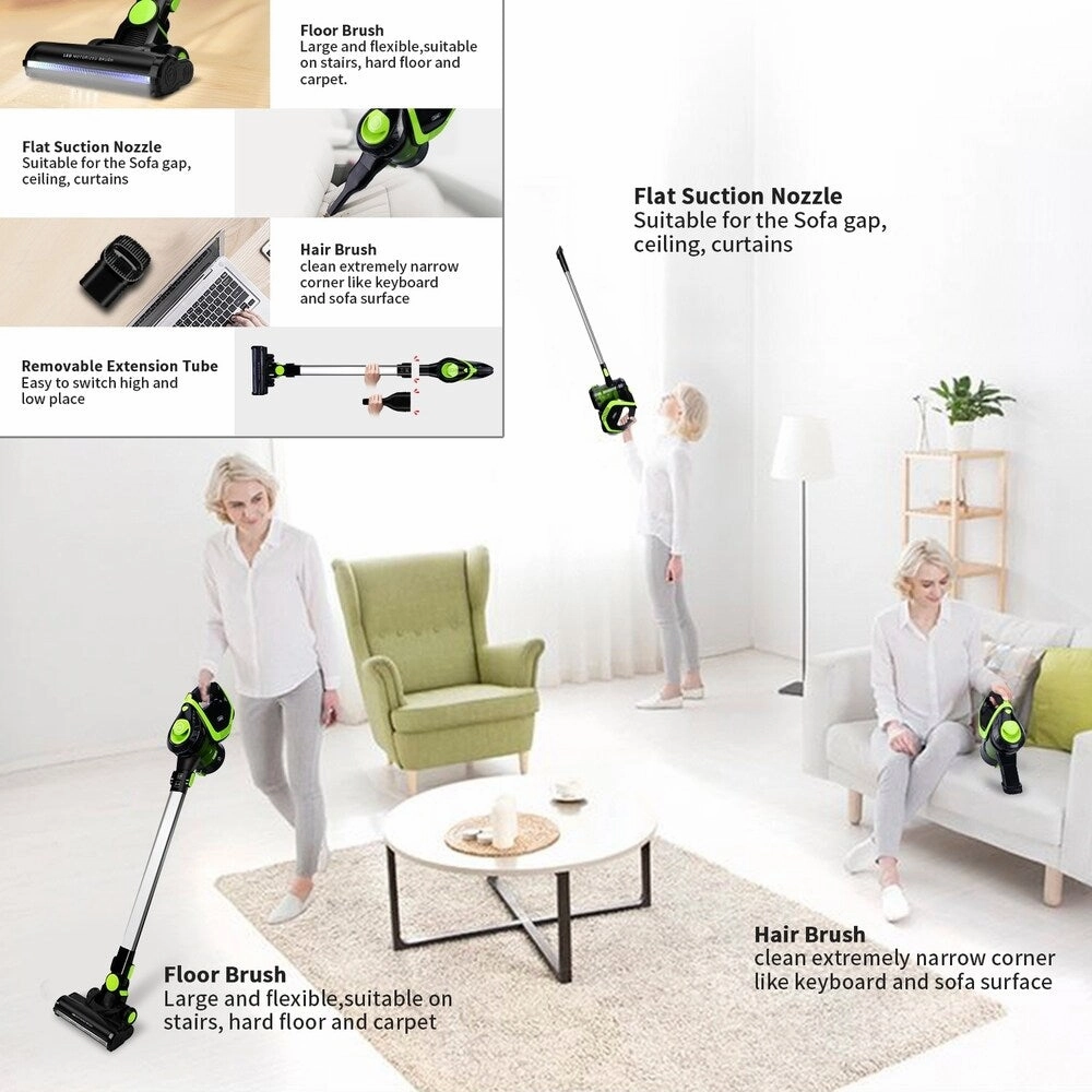2 in 1 Handheld Rechargeable Cordless Vacuum Cleaner