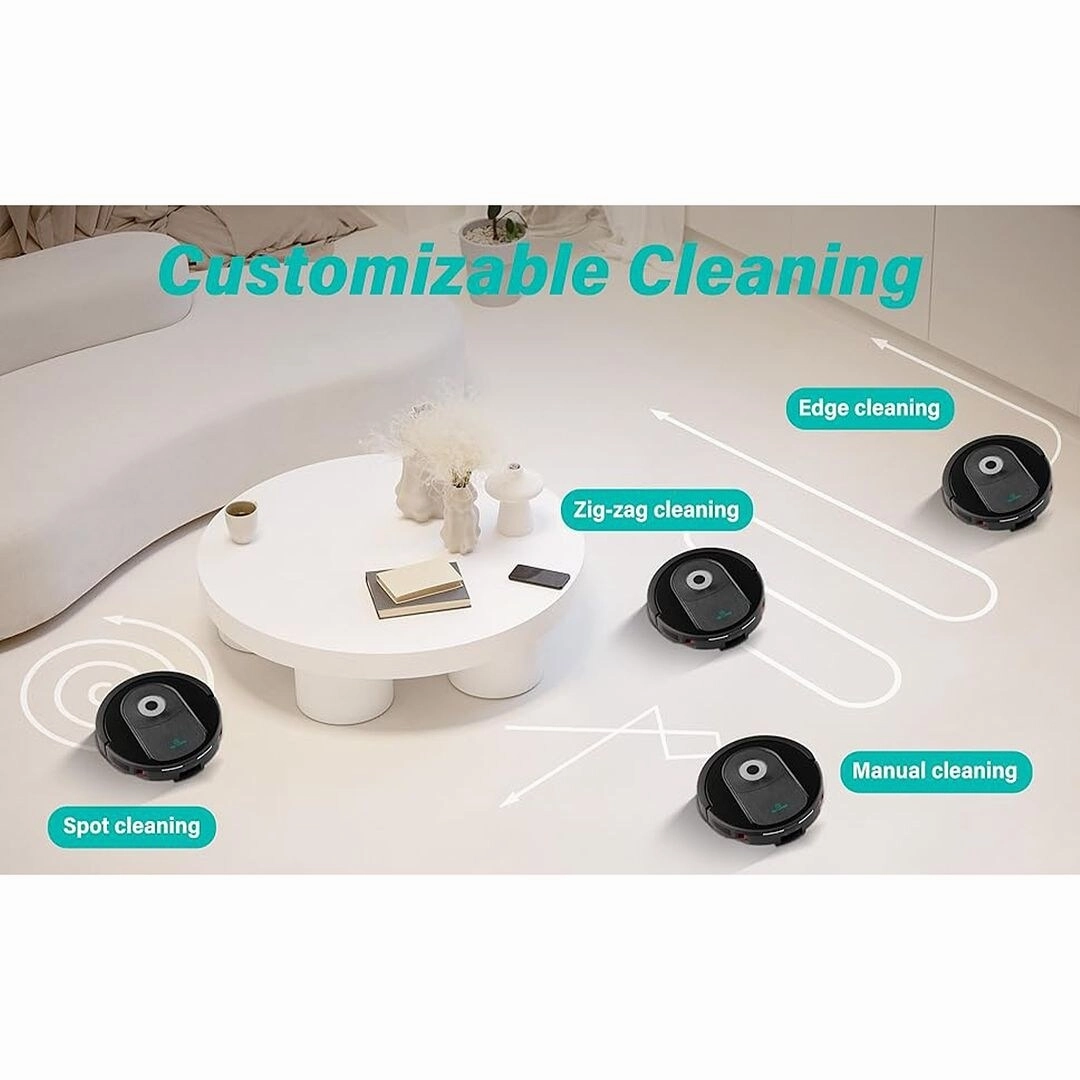 2-in-1 Robot Vacuum and Mop with 4000Pa Strong Suction