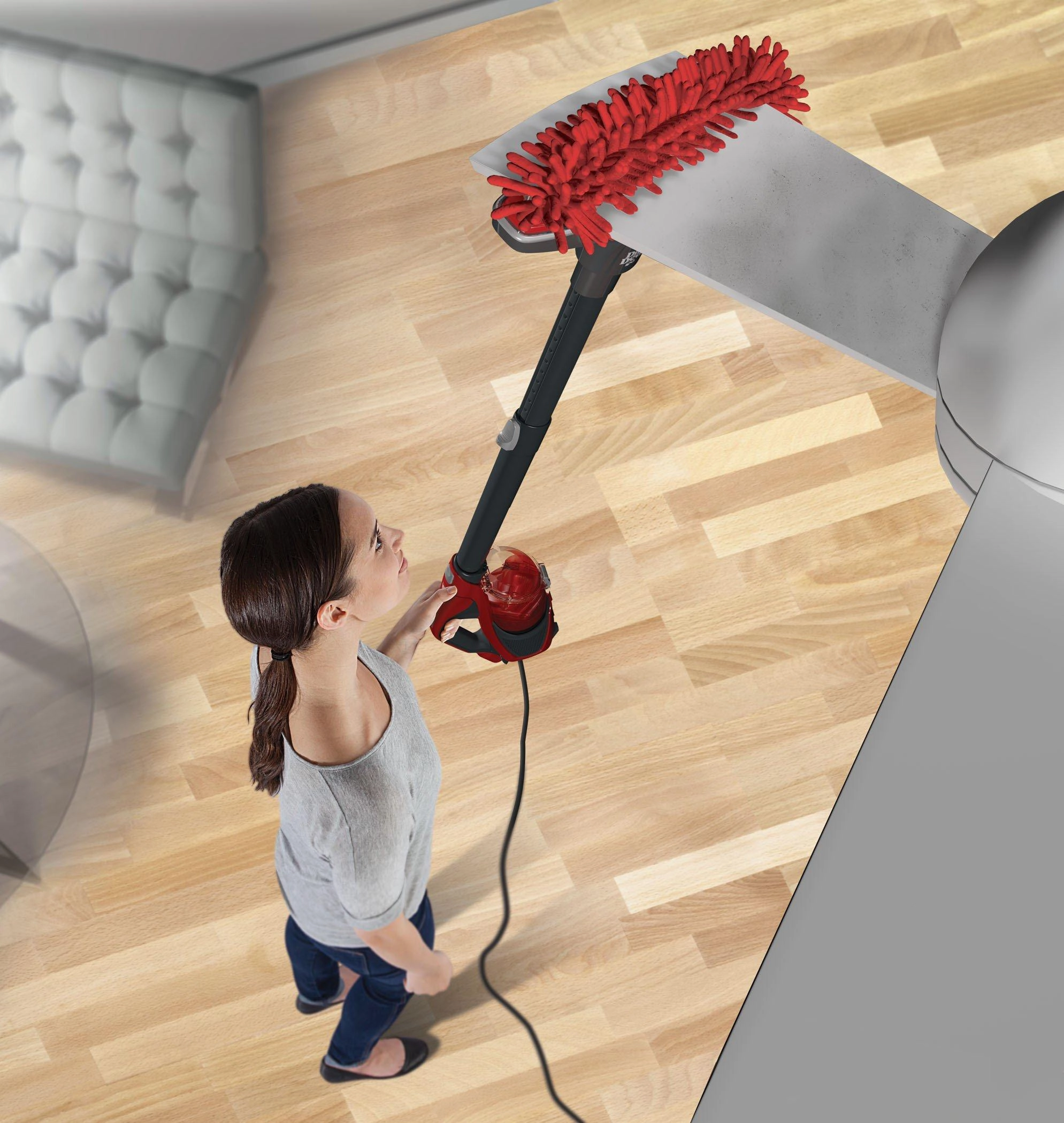 360 Reach Pro Bagless Stick Vacuum