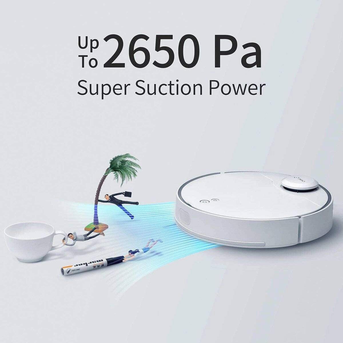 360 S9 Robot Vacuum and Mop. Ultrasonic & LiDAR Dual-Eye. Laser Mapping. 2650 Pa.180 mins Work Time