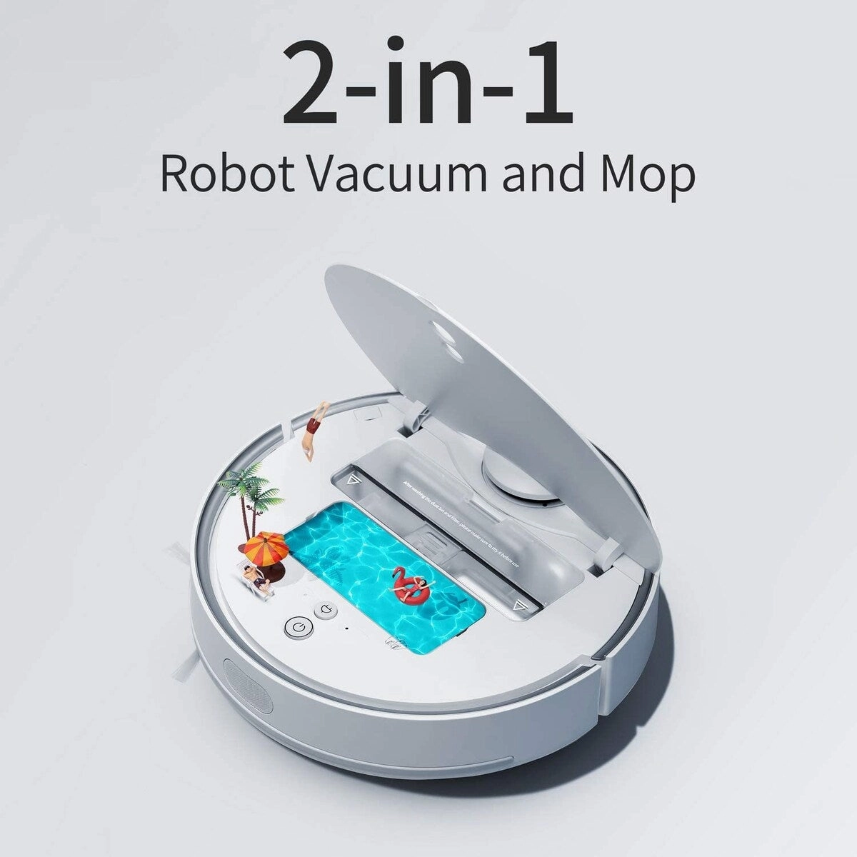 360 S9 Robot Vacuum and Mop. Ultrasonic & LiDAR Dual-Eye. Laser Mapping. 2650 Pa.180 mins Work Time