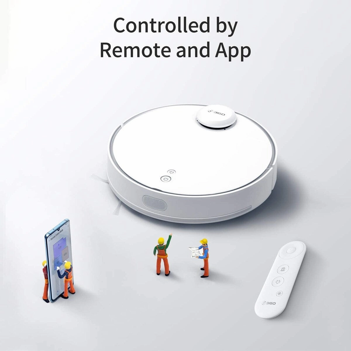 360 S9 Robot Vacuum and Mop. Ultrasonic & LiDAR Dual-Eye. Laser Mapping. 2650 Pa.180 mins Work Time