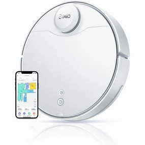 360 S9 Robot Vacuum and Mop. Ultrasonic & LiDAR Dual-Eye. Laser Mapping. 2650 Pa.180 mins Work Time