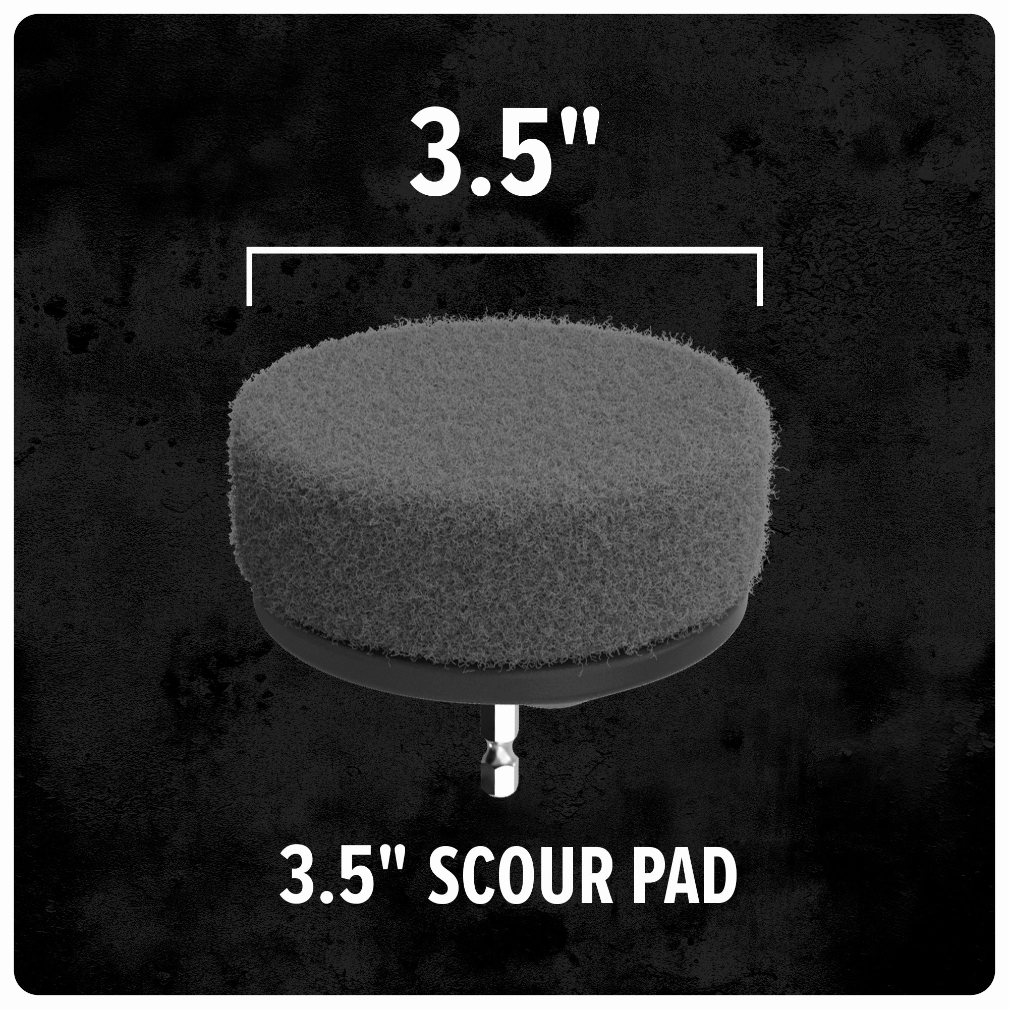 3.5 INCH 3 PC SCOUR PAD KIT