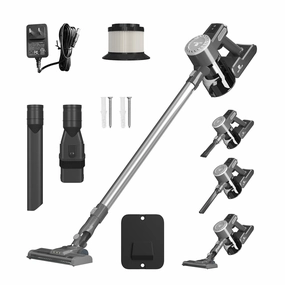3 in 1 Rechargeable Cordless Hand Vacuum with 6 Batteries