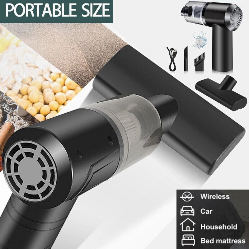 3 in 1 Wireless Car Vacuum 130W Handheld Rechargeable