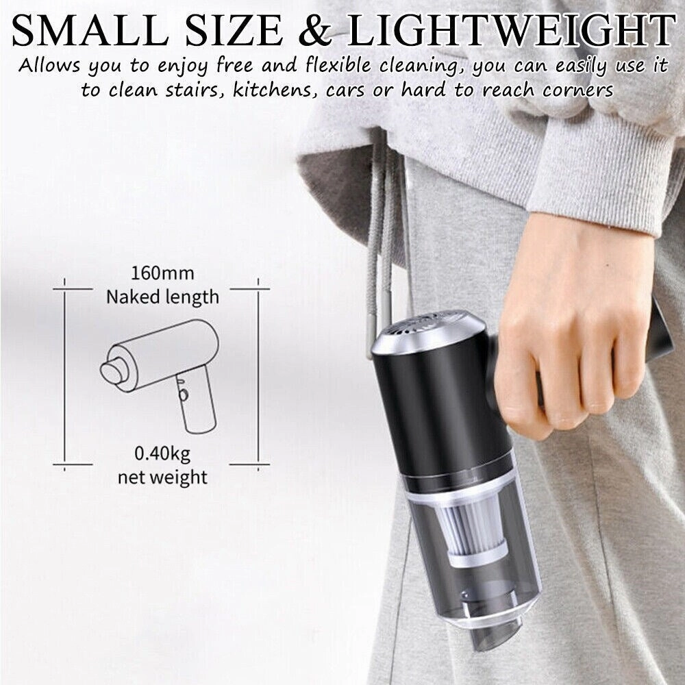 3 in 1 Wireless Car Vacuum 130W Handheld Rechargeable