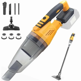 3 in 1 Wireless Vacuum 20V Handheld Cleaner for Home and Car (Battery not included)
