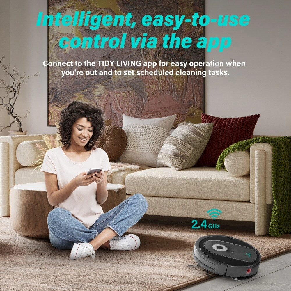 4000pa Smart Automatic Cleaner Robot Vacuum and Mop Combo with Dustbin