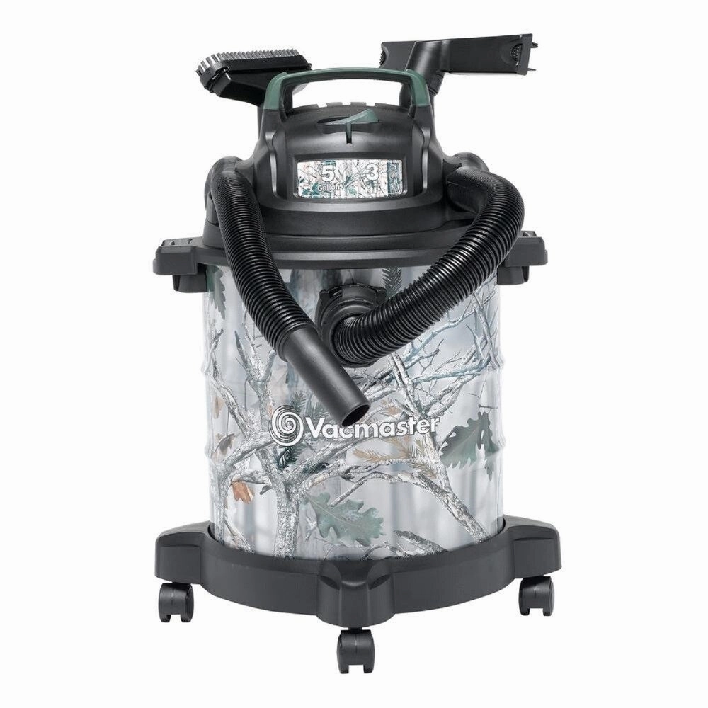 5 Gal. Camo Metal Tank Wet/Dry Vacuum