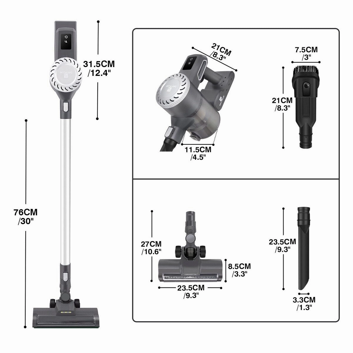6 in 1 Cordless Stick Vacuum Cleaner