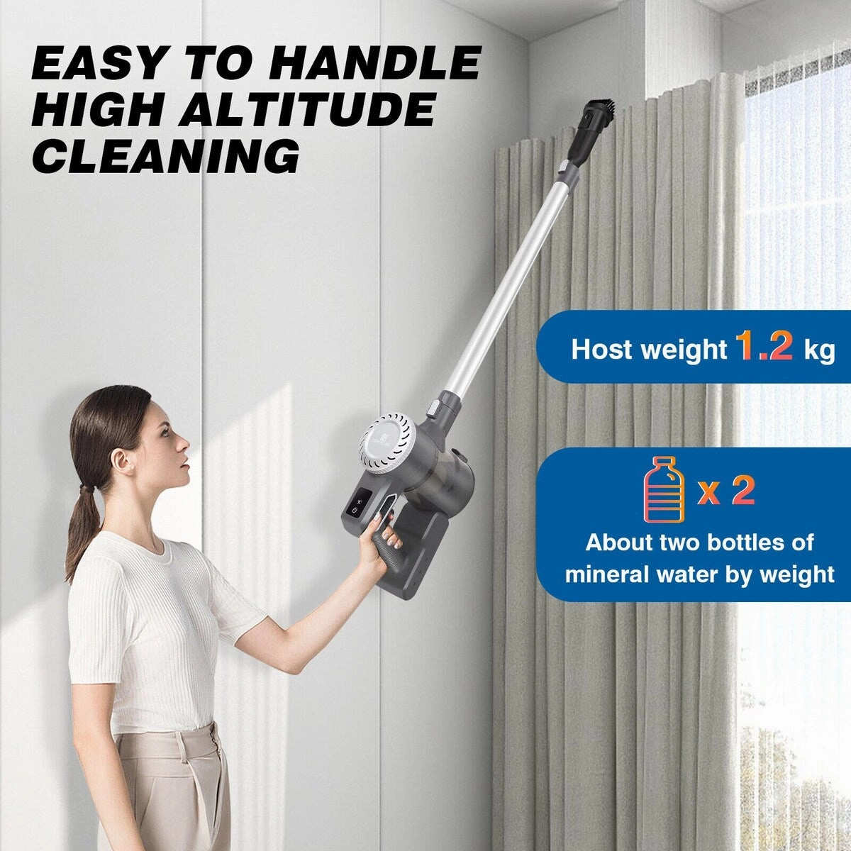 6 in 1 Cordless Stick Vacuum Cleaner