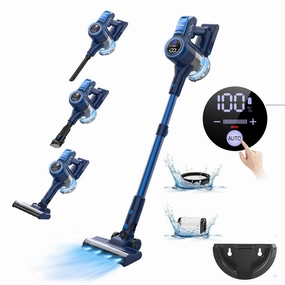 6 in 1 Rechargeable Cordless Stick Vacuum with 2 Filters