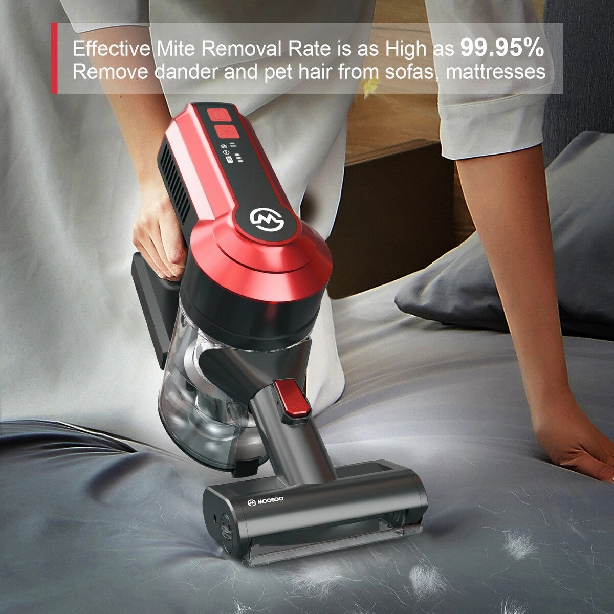 8-in-1 Lightweight 23Kpa Cordless Stick 300W Brushless Motor Vacuum Cleaner