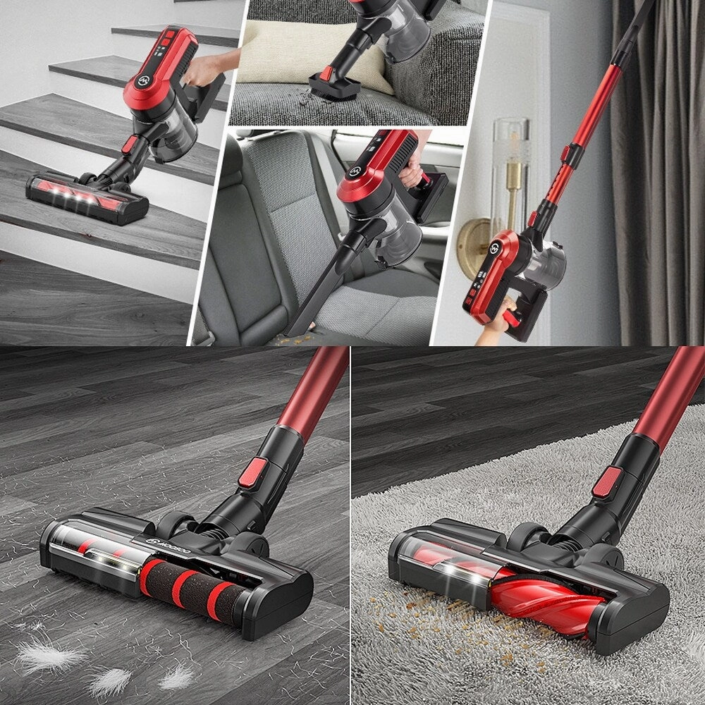 8-in-1 Lightweight 23Kpa Cordless Stick 300W Brushless Motor Vacuum Cleaner