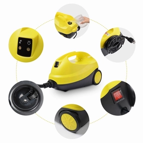 Adjustable Steam Cleaner Yellow