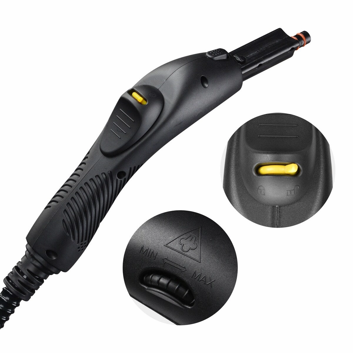 Adjustable Steam Cleaner Yellow