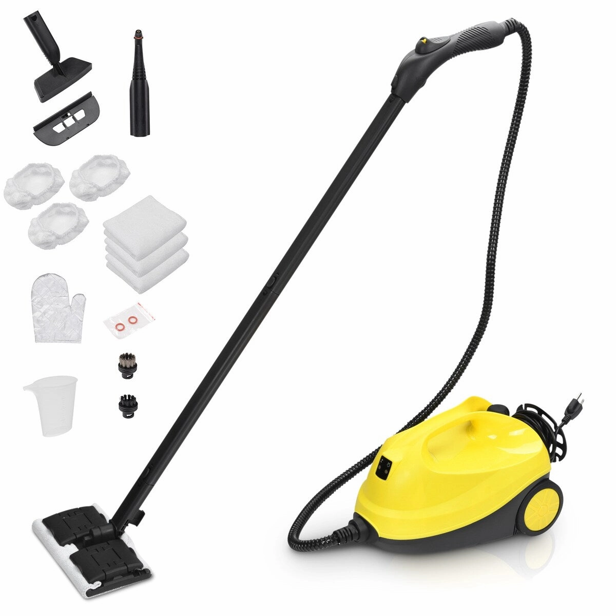 Adjustable Steam Cleaner Yellow