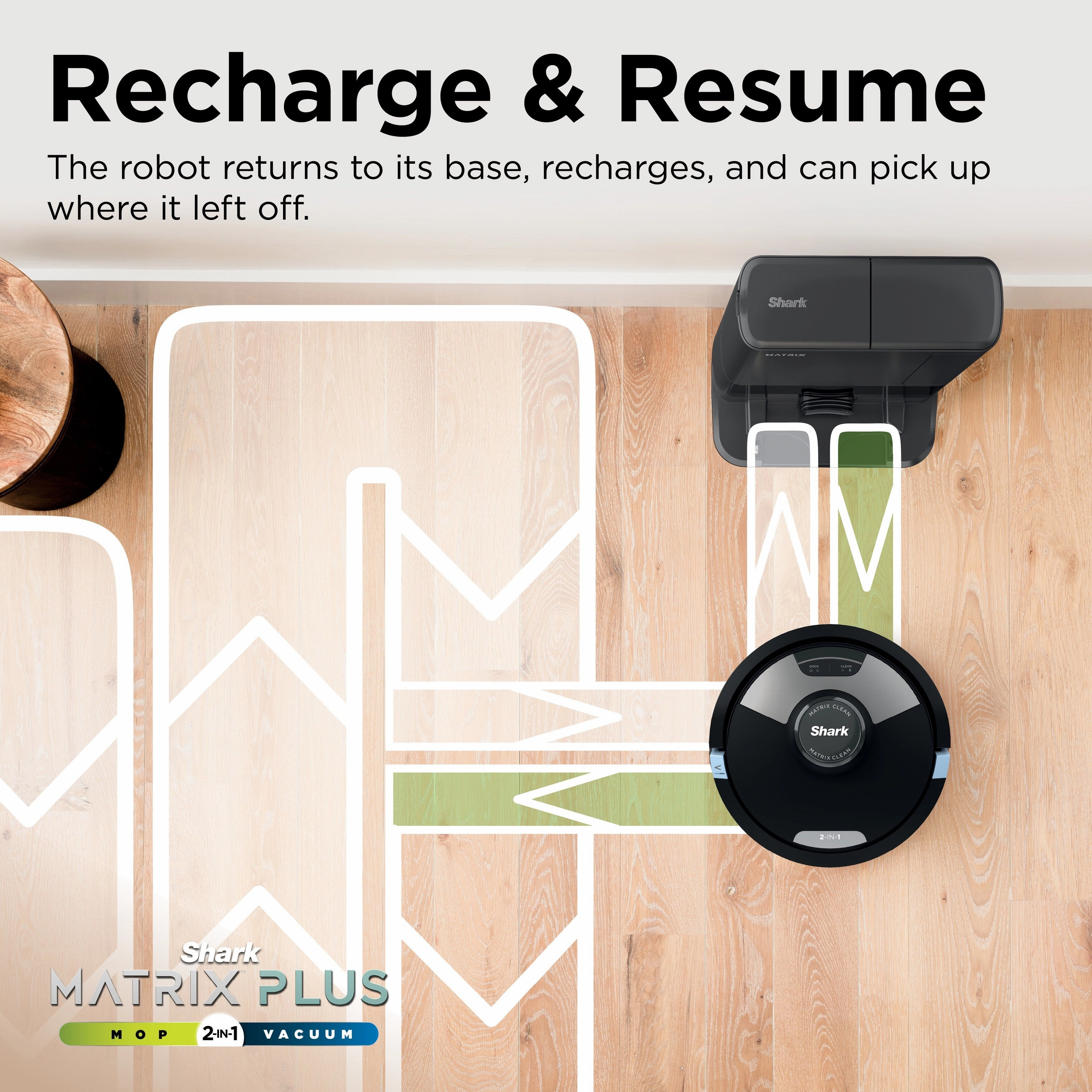 AI Ultra 2-in-1 Robot Vacuum and Mop with XL HEPA Self-Empty Base