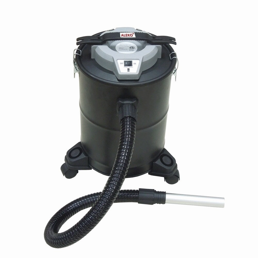 ALEKO ETL Ash Vacuum Multipurpose Cleaner On Wheels 5 Gallons