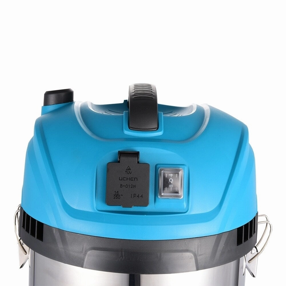 ALEKO Lightweight Self-Cleaning Wet Dry Vacuum Cleaner 8 Gallons Blue