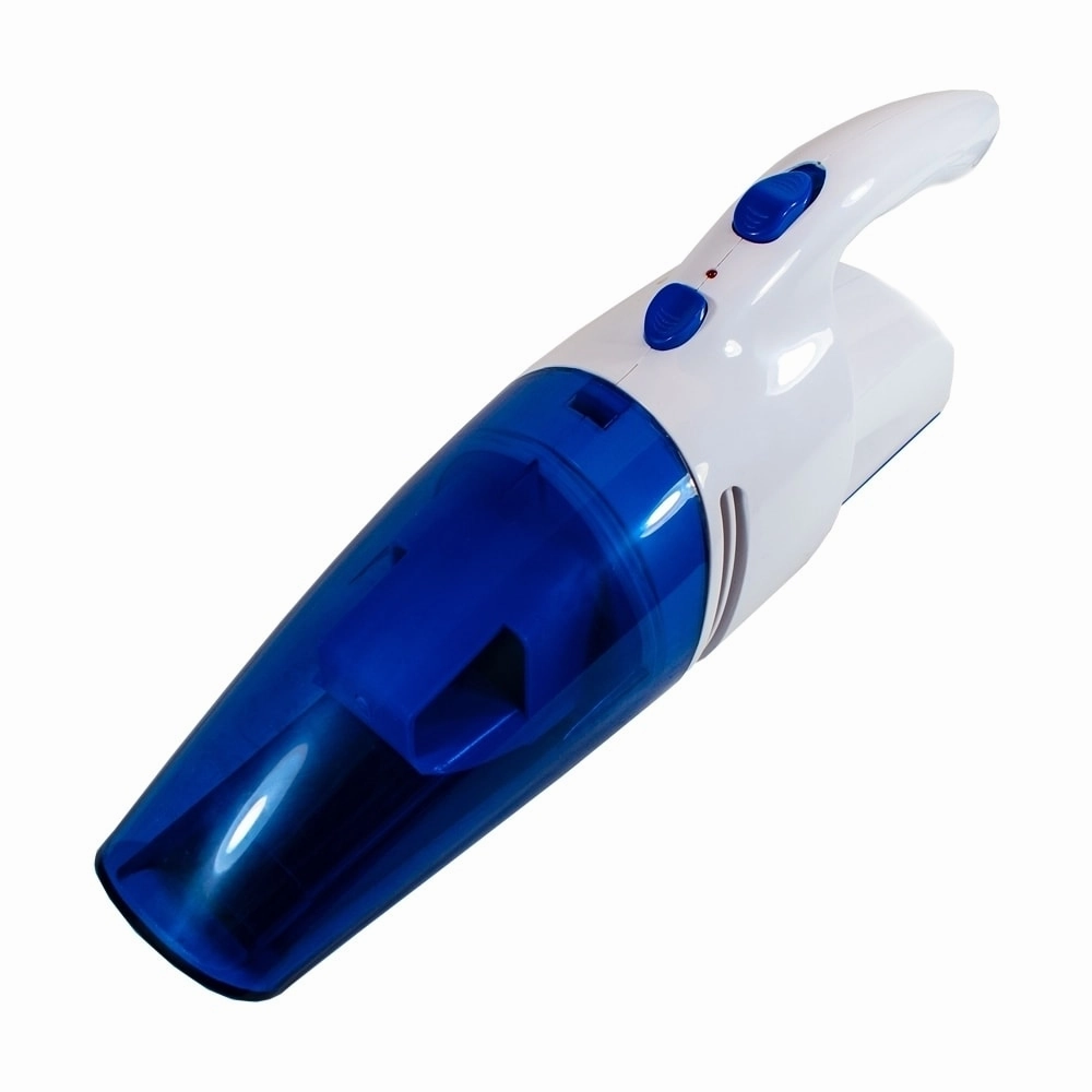 ALEKO Portable Handheld Car Vacuum 75W 12V Blue and White