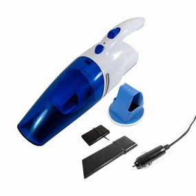 ALEKO Portable Handheld Car Vacuum 75W 12V Blue and White