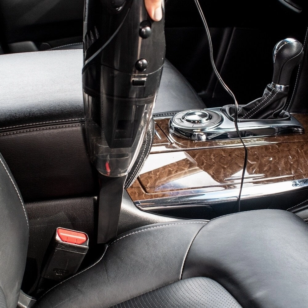 ALEKO Powerful Wet Dry Handheld Car Vacuum 90W 12V Black