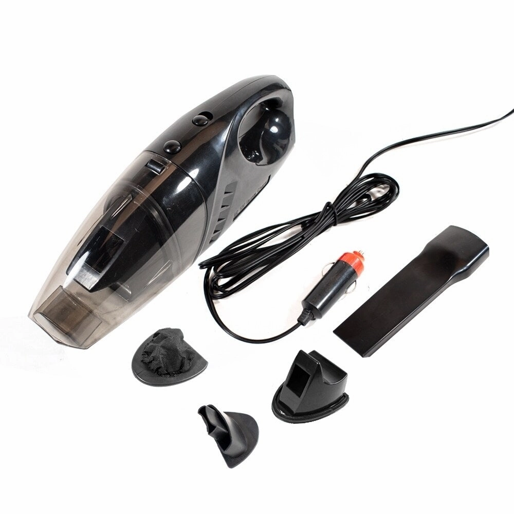 ALEKO Powerful Wet Dry Handheld Car Vacuum 90W 12V Black
