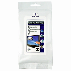 Allsop Screen Cleaning Wipes Pack of 25 | AS05462