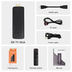 Android TV Stick 4K 2GB/16GB - Black | 034410