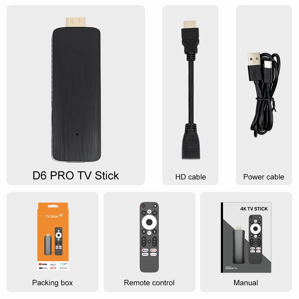 Android TV Stick 4K Ultra HD - Black | 33079