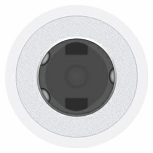 Apple 3.5mm USB-C To Headphone Jack Adapter - White | MU7E2ZM/A