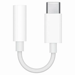 Apple 3.5mm USB-C To Headphone Jack Adapter - White | MU7E2ZM/A
