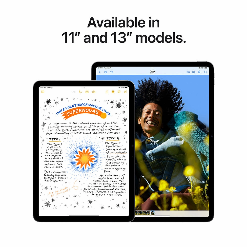 Apple iPad Air (2024) 13 Wi-Fi 128GB Tablet - Purple | MV2C3NF/A
