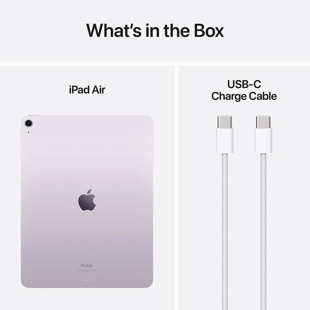 Apple iPad Air (2024) 13 Wi-Fi 128GB Tablet - Purple | MV2C3NF/A