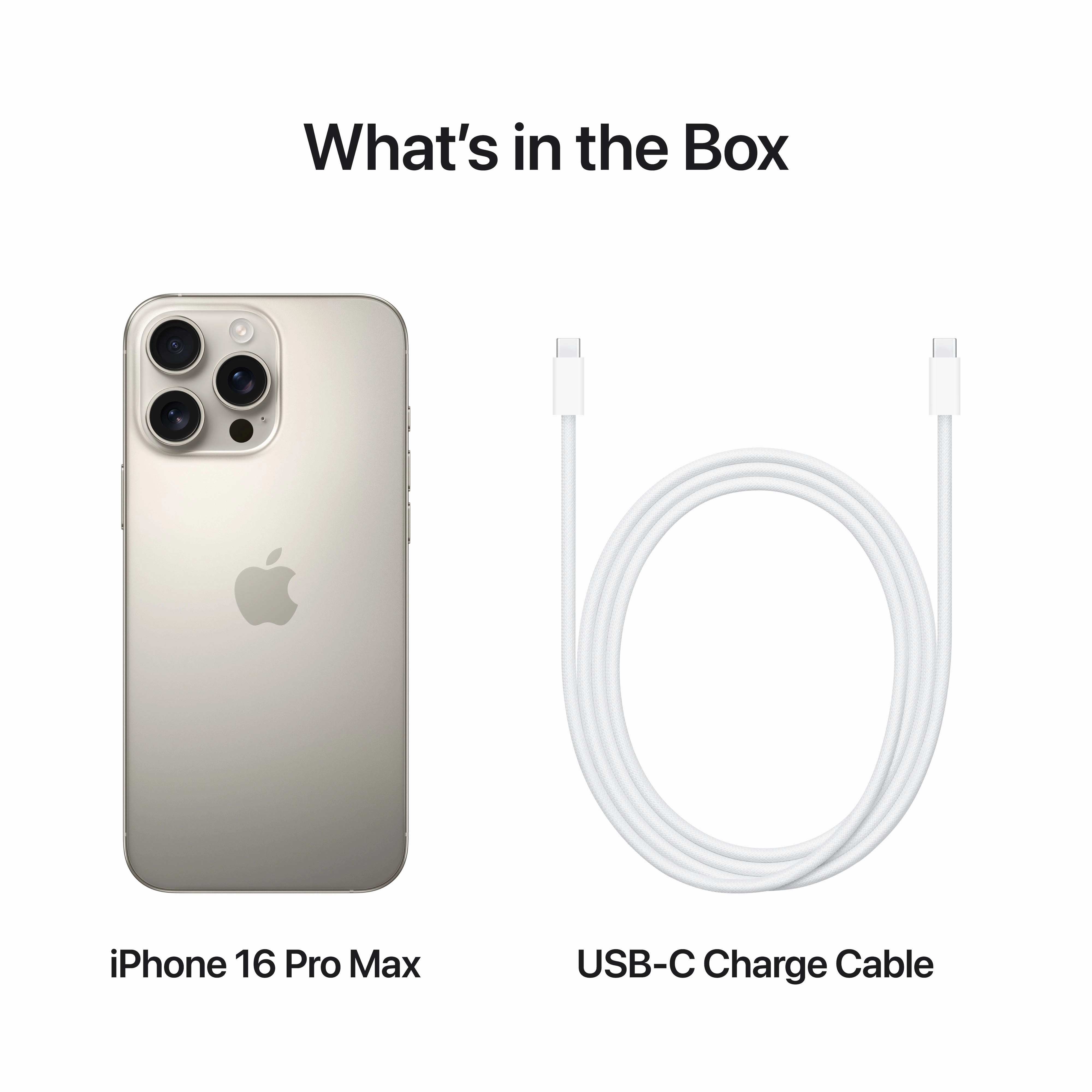 Apple iPhone 16 Pro Max 512GB Smartphone - Natural Titanium | MYX33QN/A