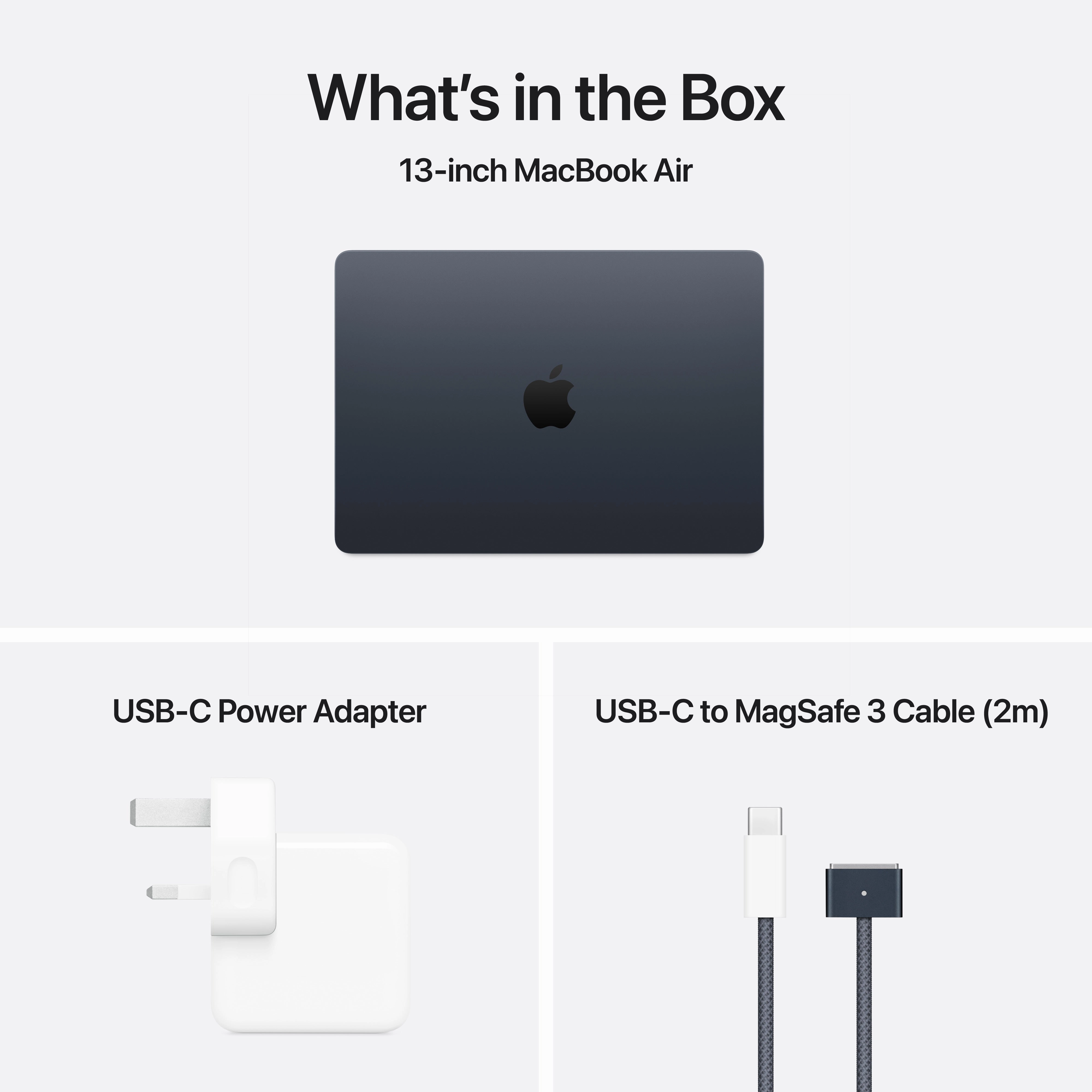 Apple MacBook Air M4 13 16GB/256GB  Laptop - Midnight | MW123B/A