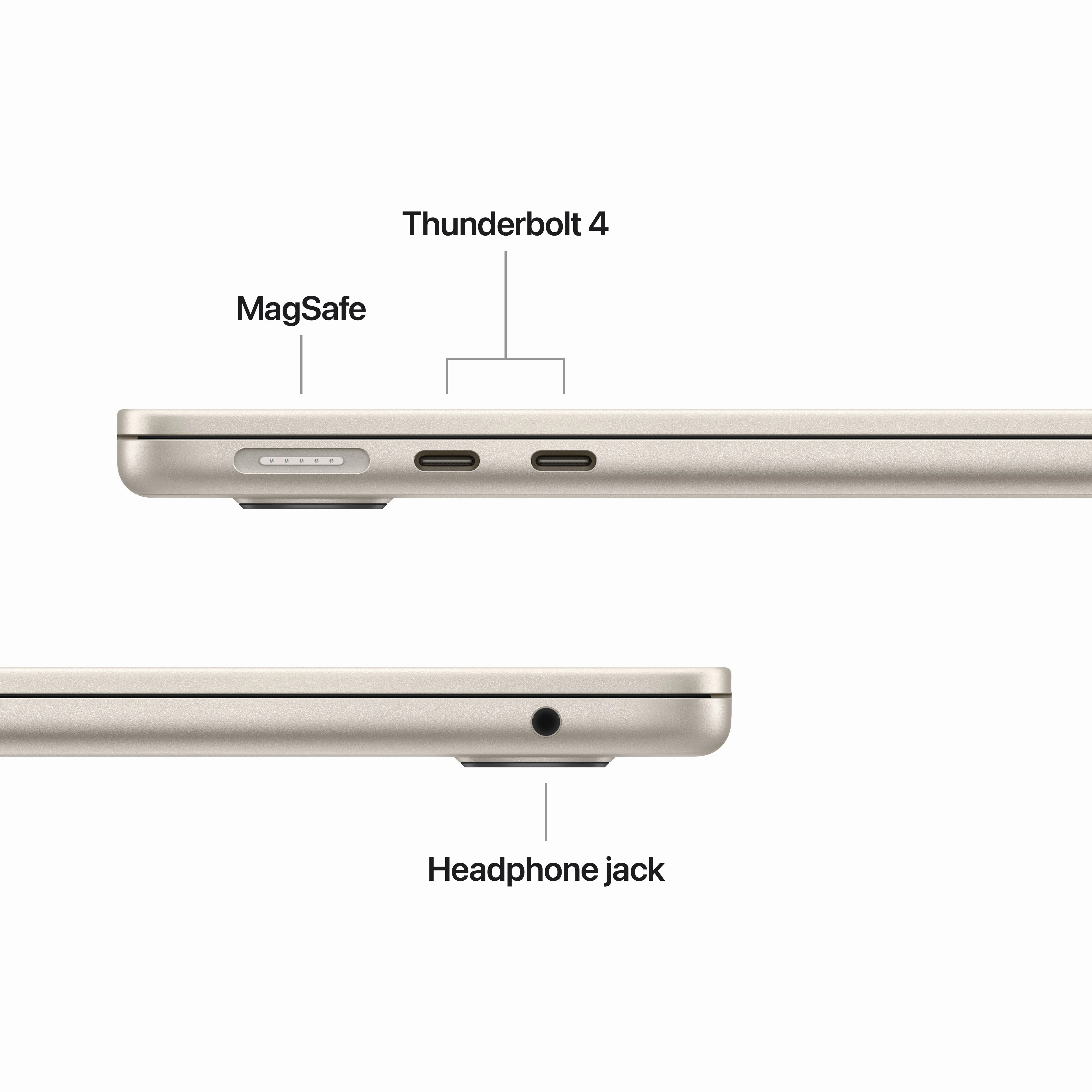 Apple MacBook Air M4 13 16GB/256GB Laptop - Starlight | MW0Y3B/A