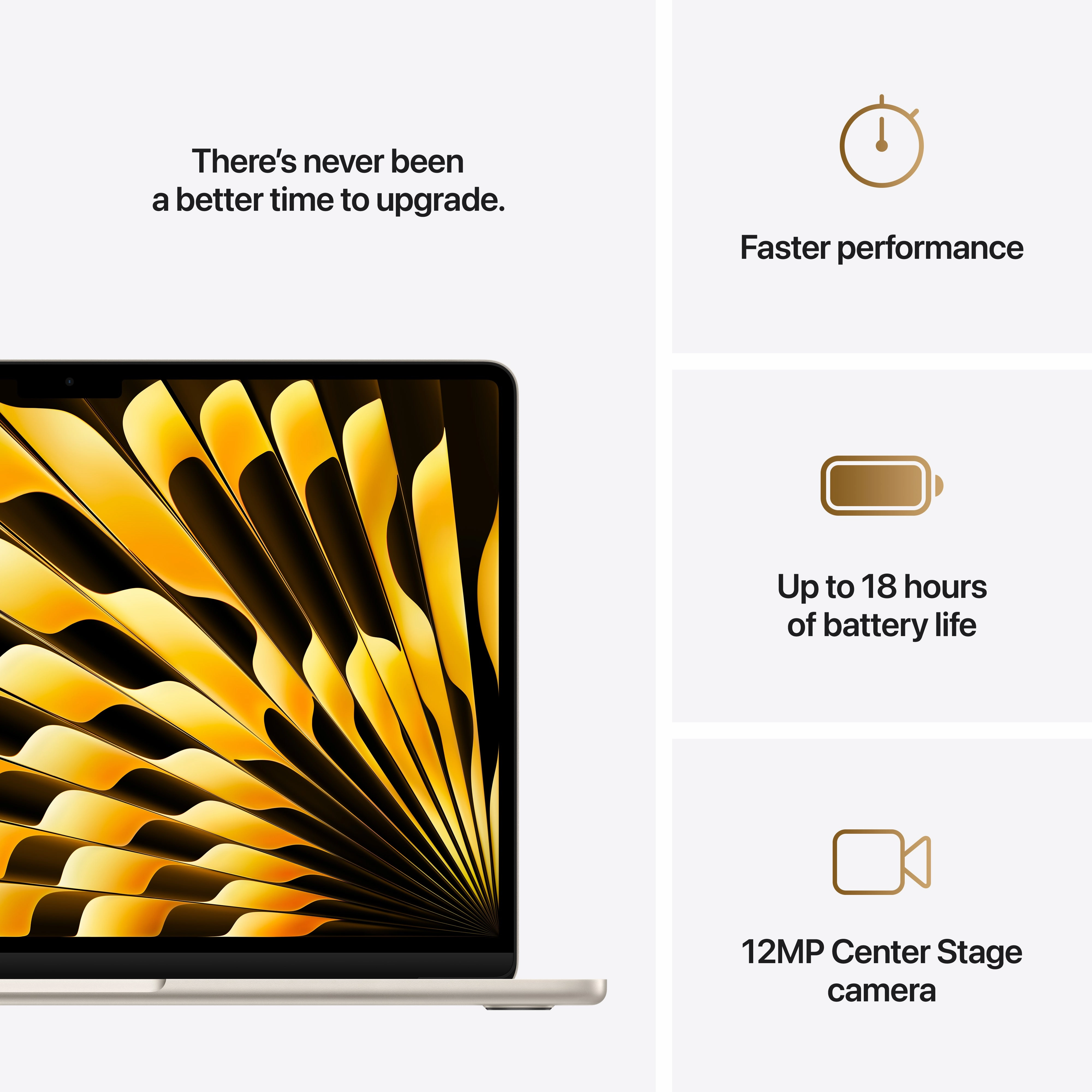 Apple MacBook Air M4 13 16GB/256GB Laptop - Starlight | MW0Y3B/A
