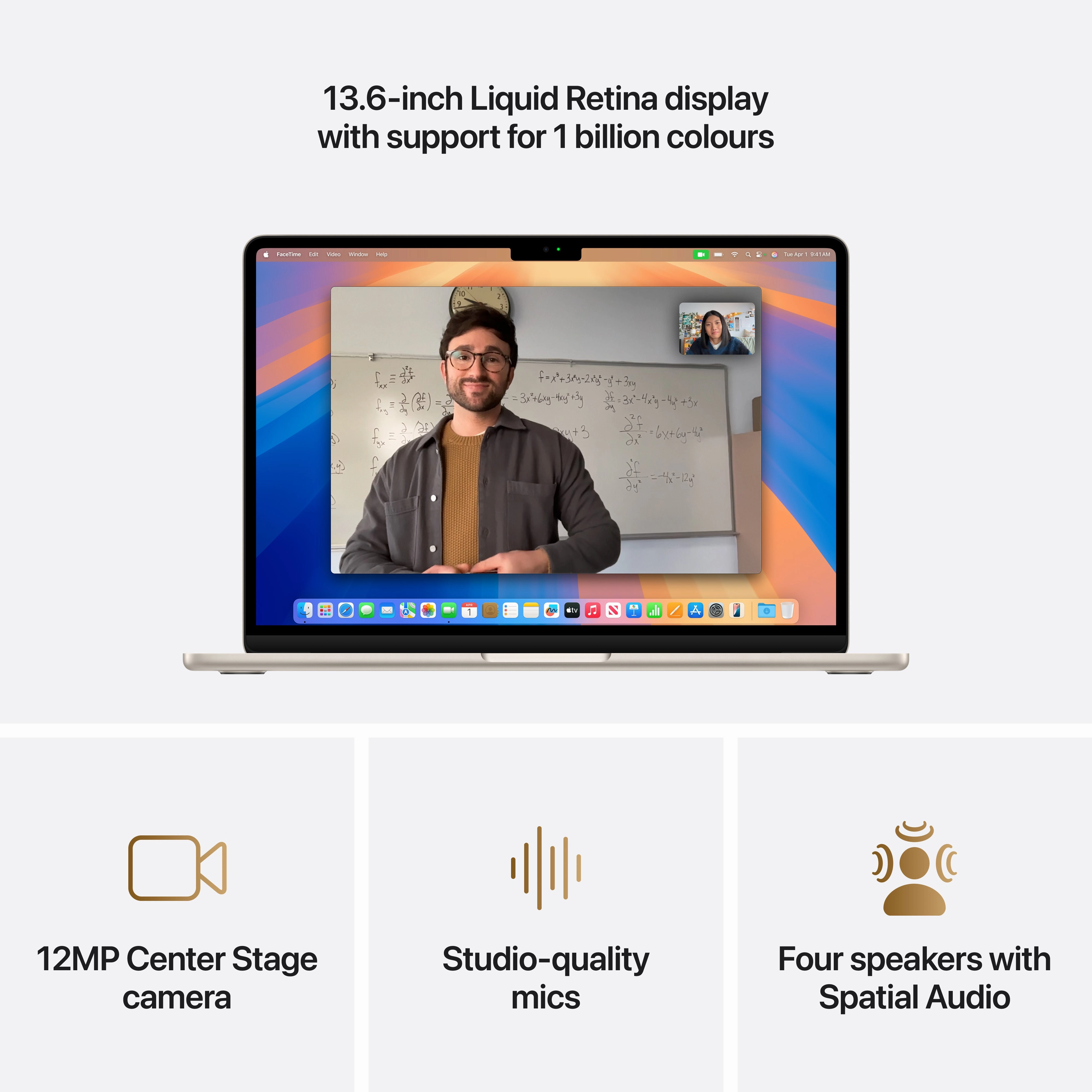 Apple MacBook Air M4 13 16GB/256GB Laptop - Starlight | MW0Y3B/A